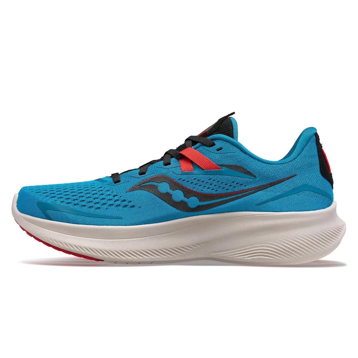 Saucony Ride 15 Mens | Ocean/black