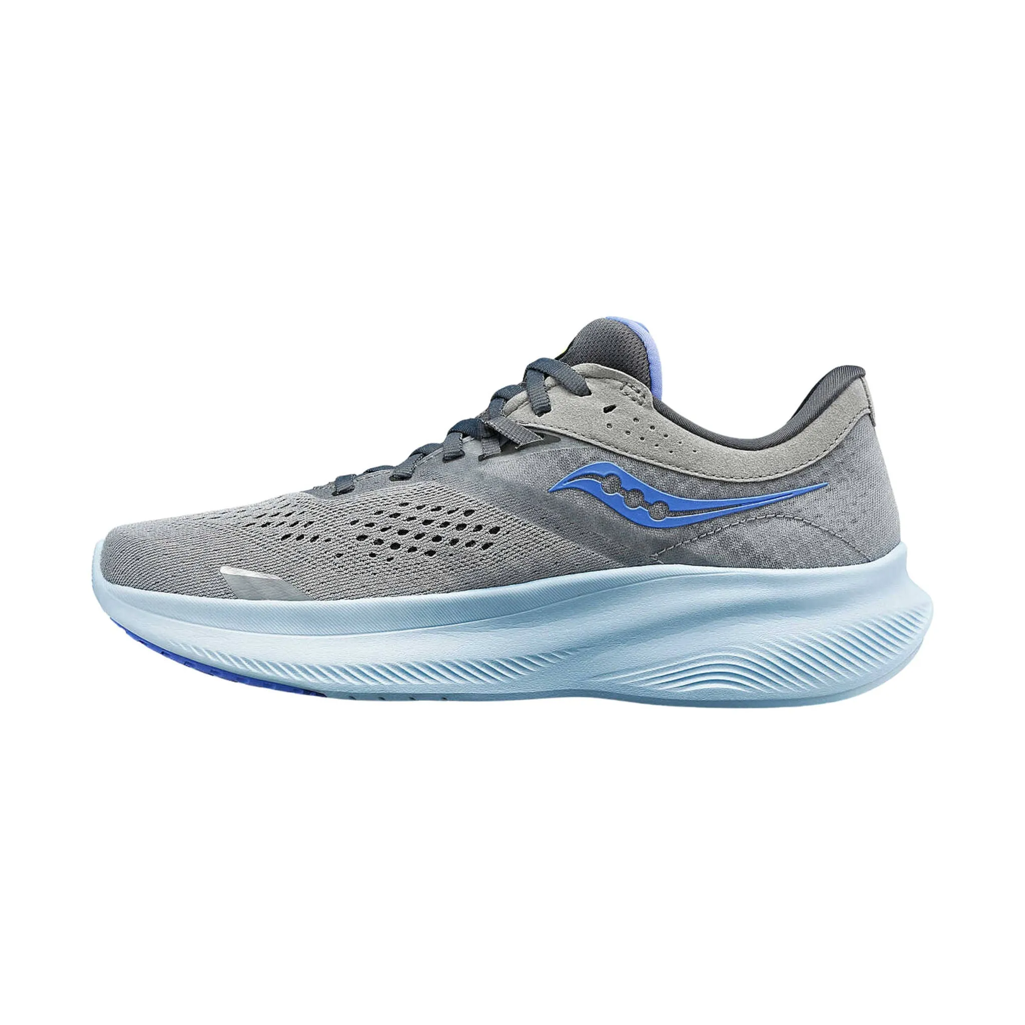 Saucony Women's Ride 16 Running Shoes - Fossil/Pool