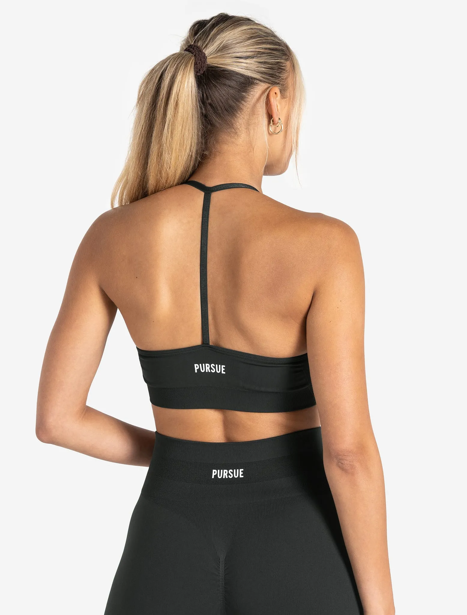 Scrunch Seamless Sports Bra - Woodland Grey