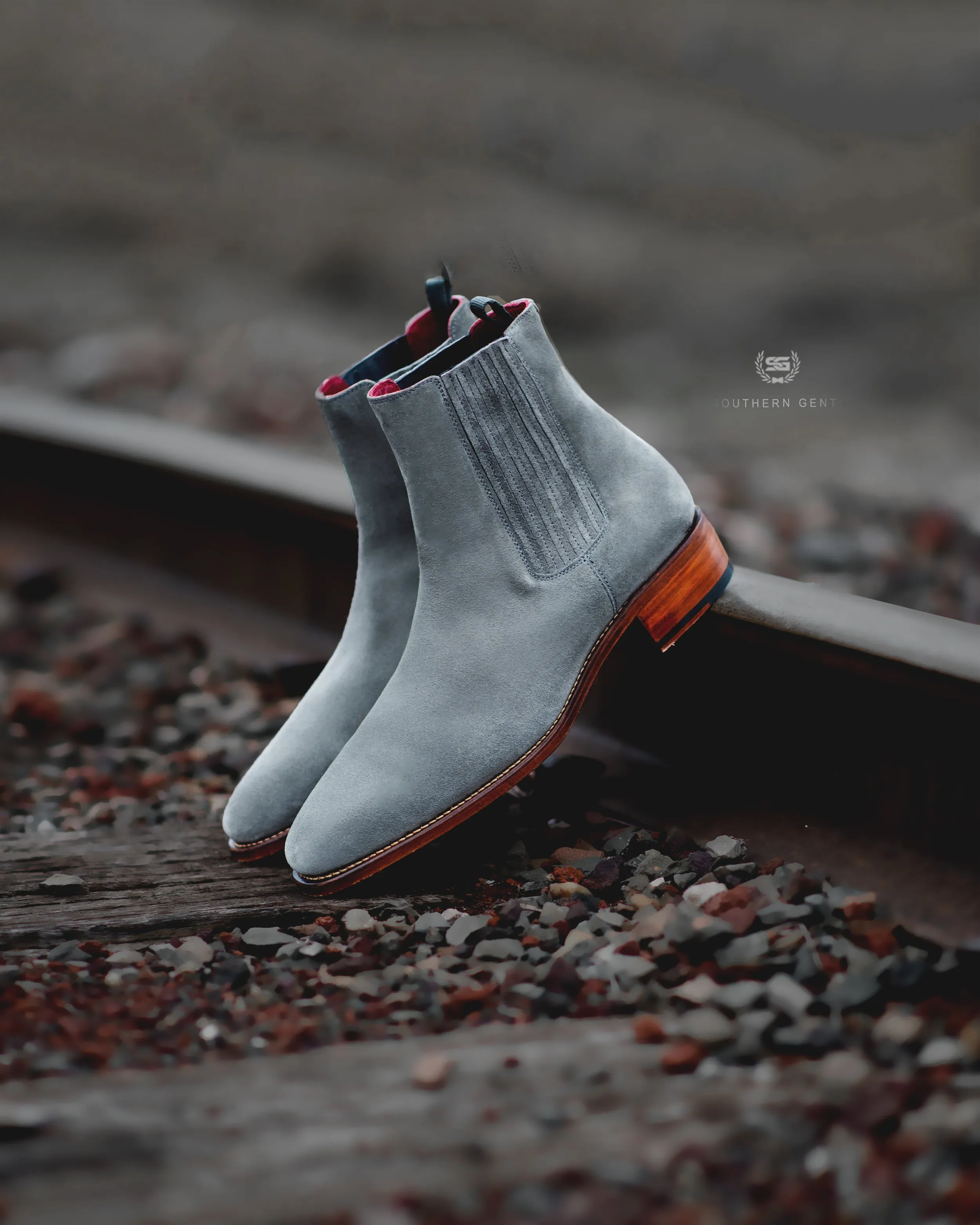 SG Damien Chelsea Boot - Grey