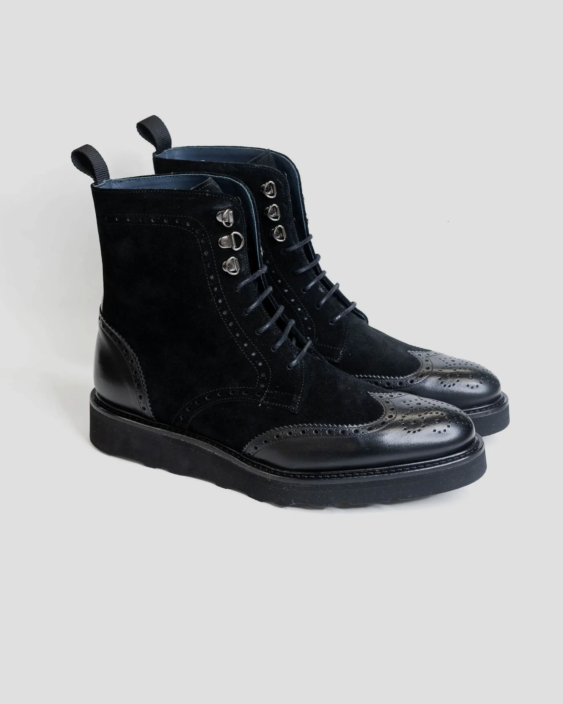 SG Rogue Sport Wingtip Boots V2 – Triple Black