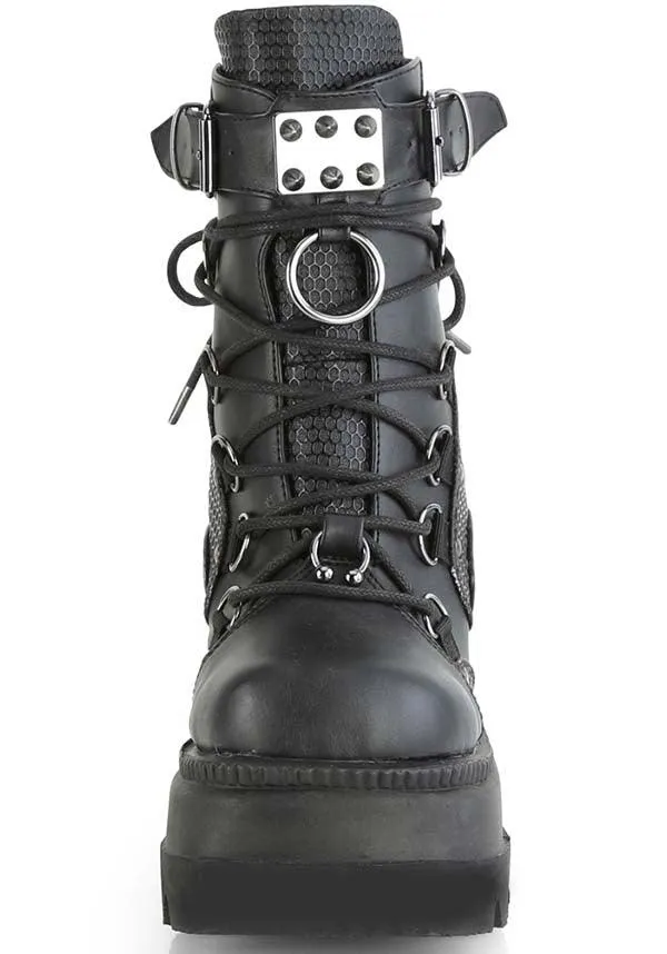 SHAKER-60 [Black] | PLATFORM BOOTS [IN STOCK]