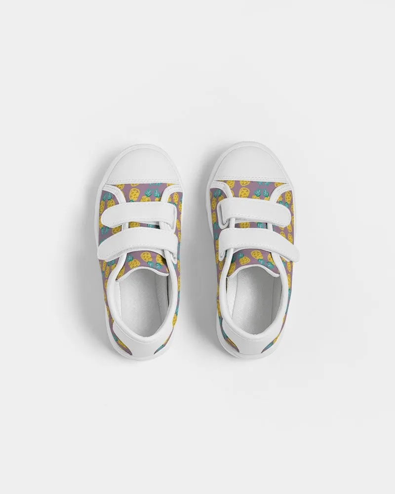 SMF Pineapple Twins Kids Velcro Sneaker