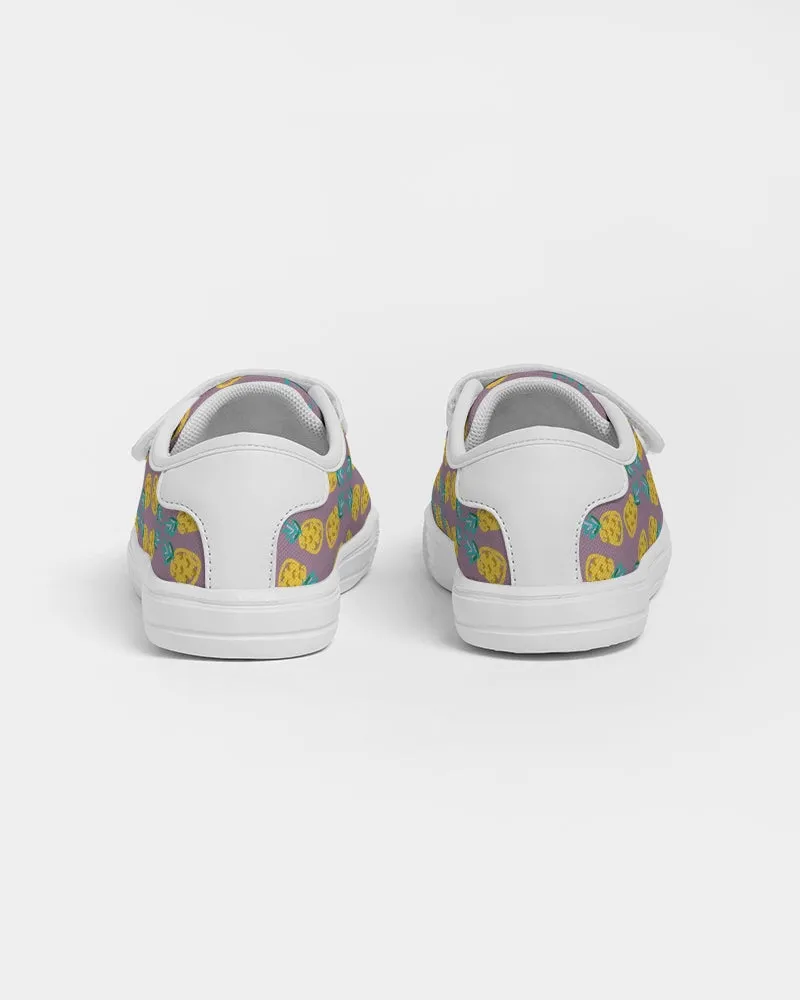 SMF Pineapple Twins Kids Velcro Sneaker