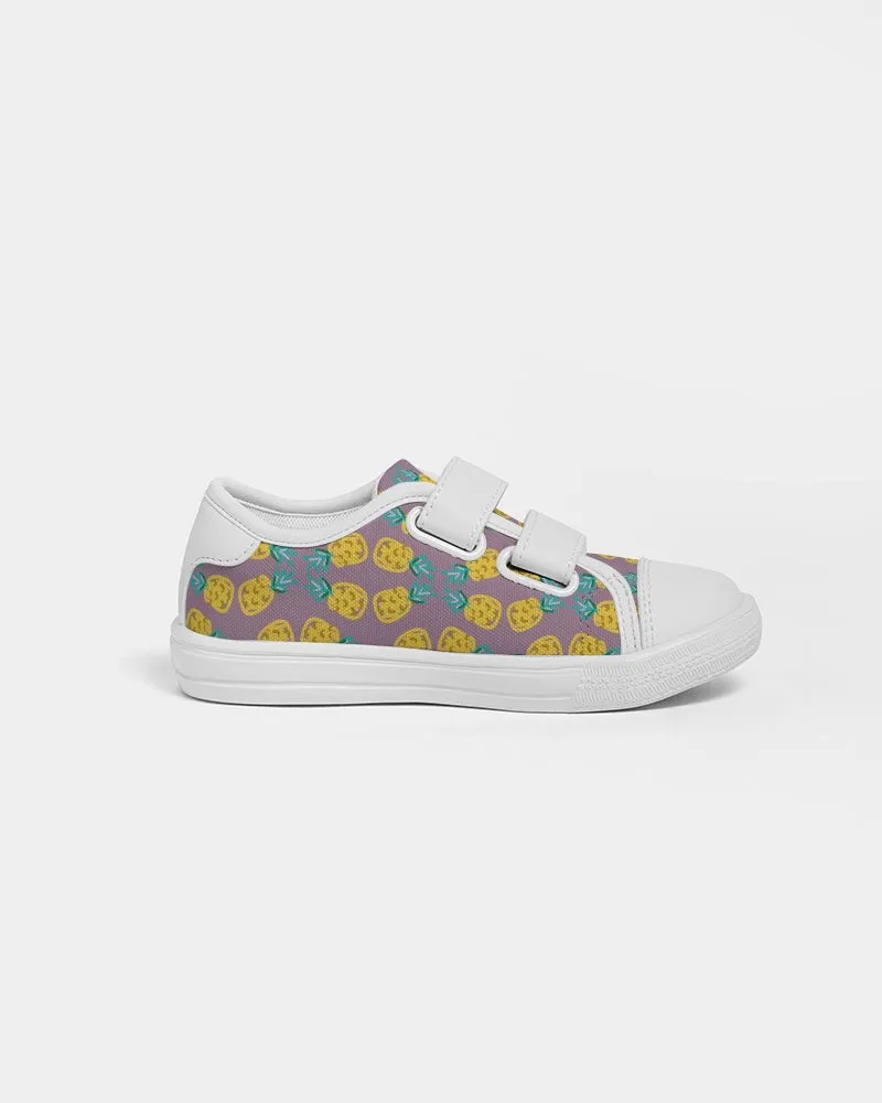 SMF Pineapple Twins Kids Velcro Sneaker