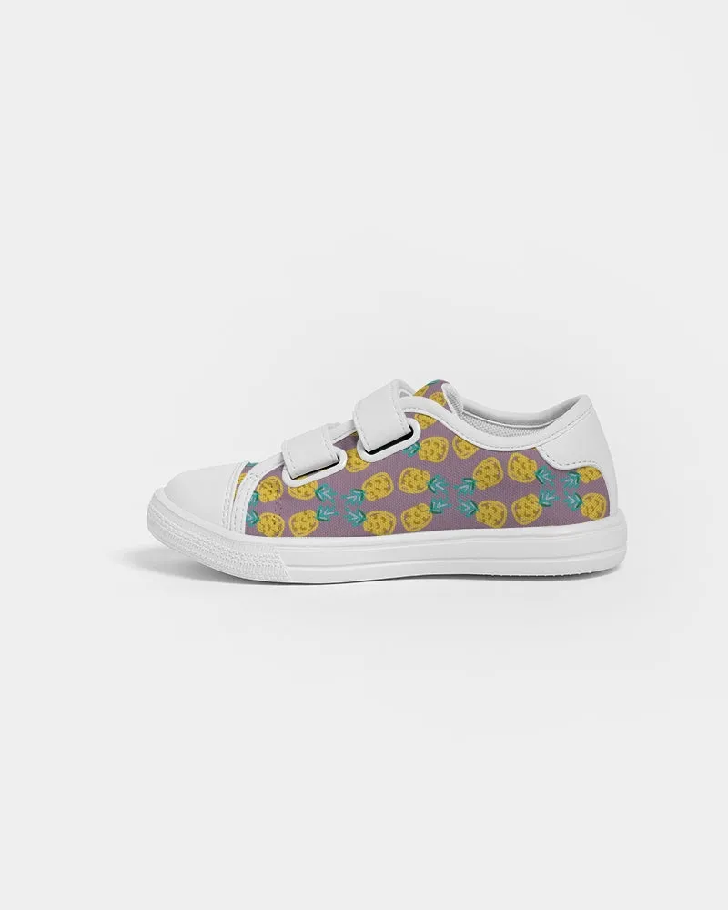 SMF Pineapple Twins Kids Velcro Sneaker