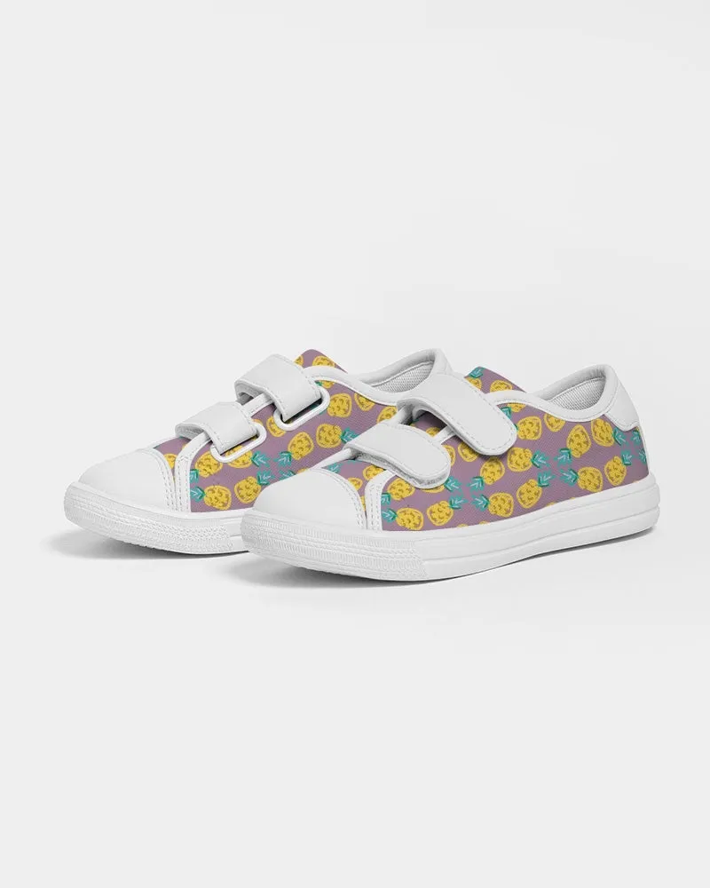 SMF Pineapple Twins Kids Velcro Sneaker