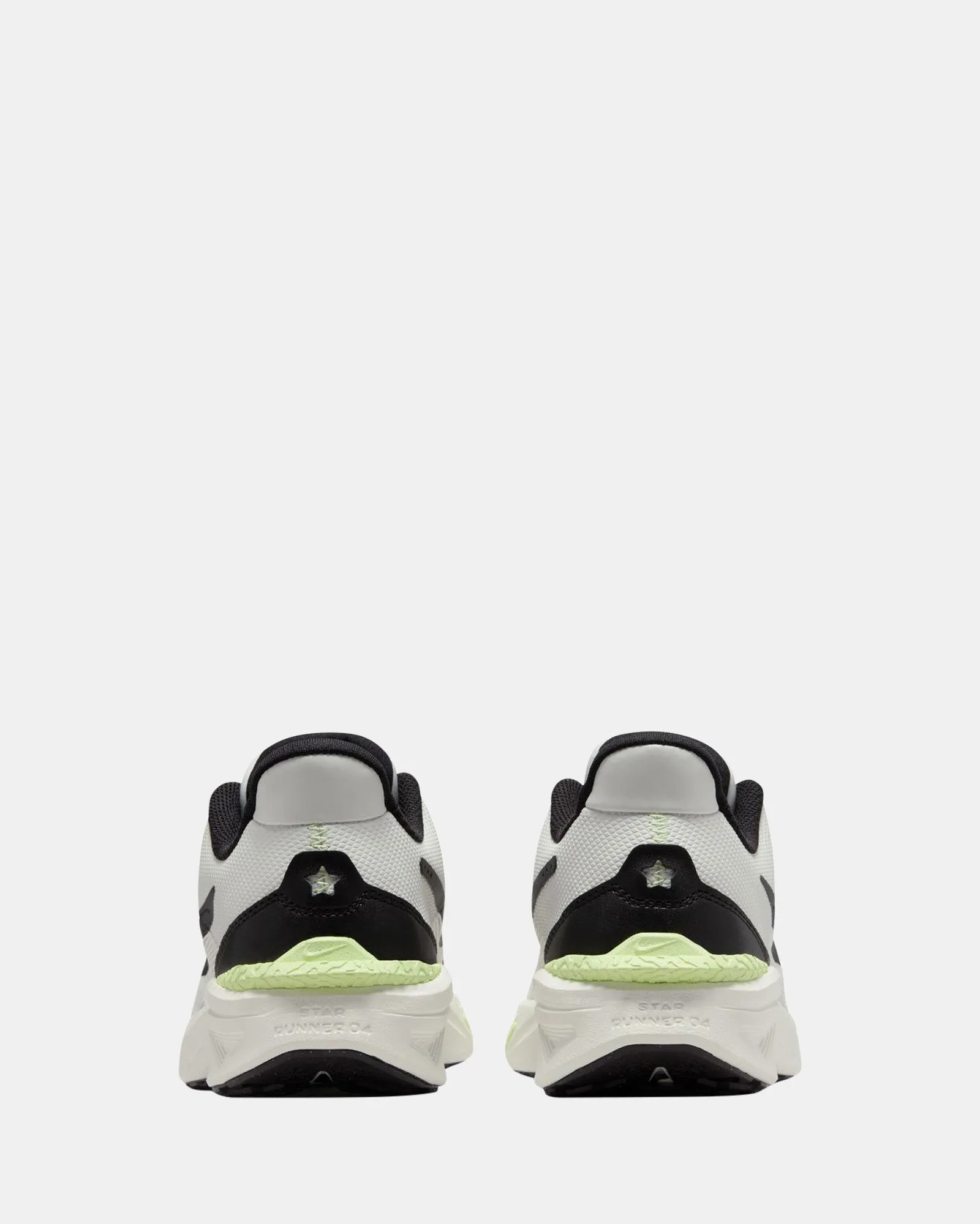 Star Runner 4 NN Grade School Summit White/Black/Barely Volt