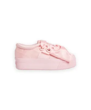 SUPERGA SATIN BOW SNEAKER