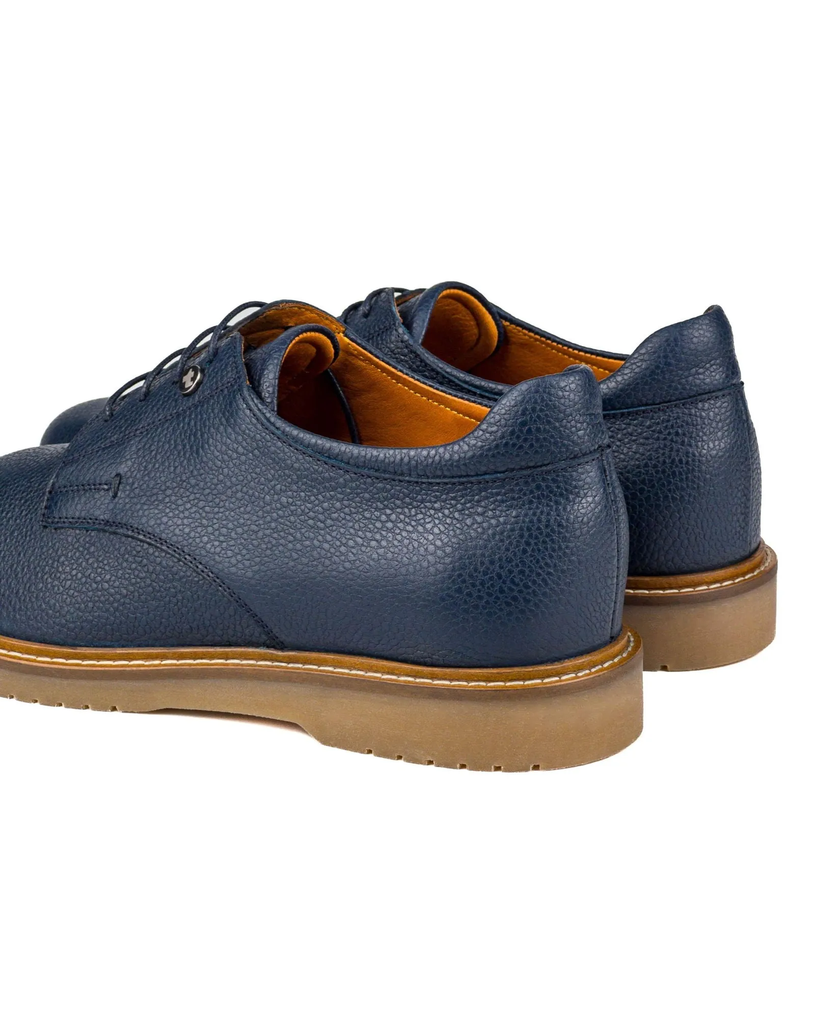 T-Dara Navy Genuine Floater Leather Casual Men's Shoes