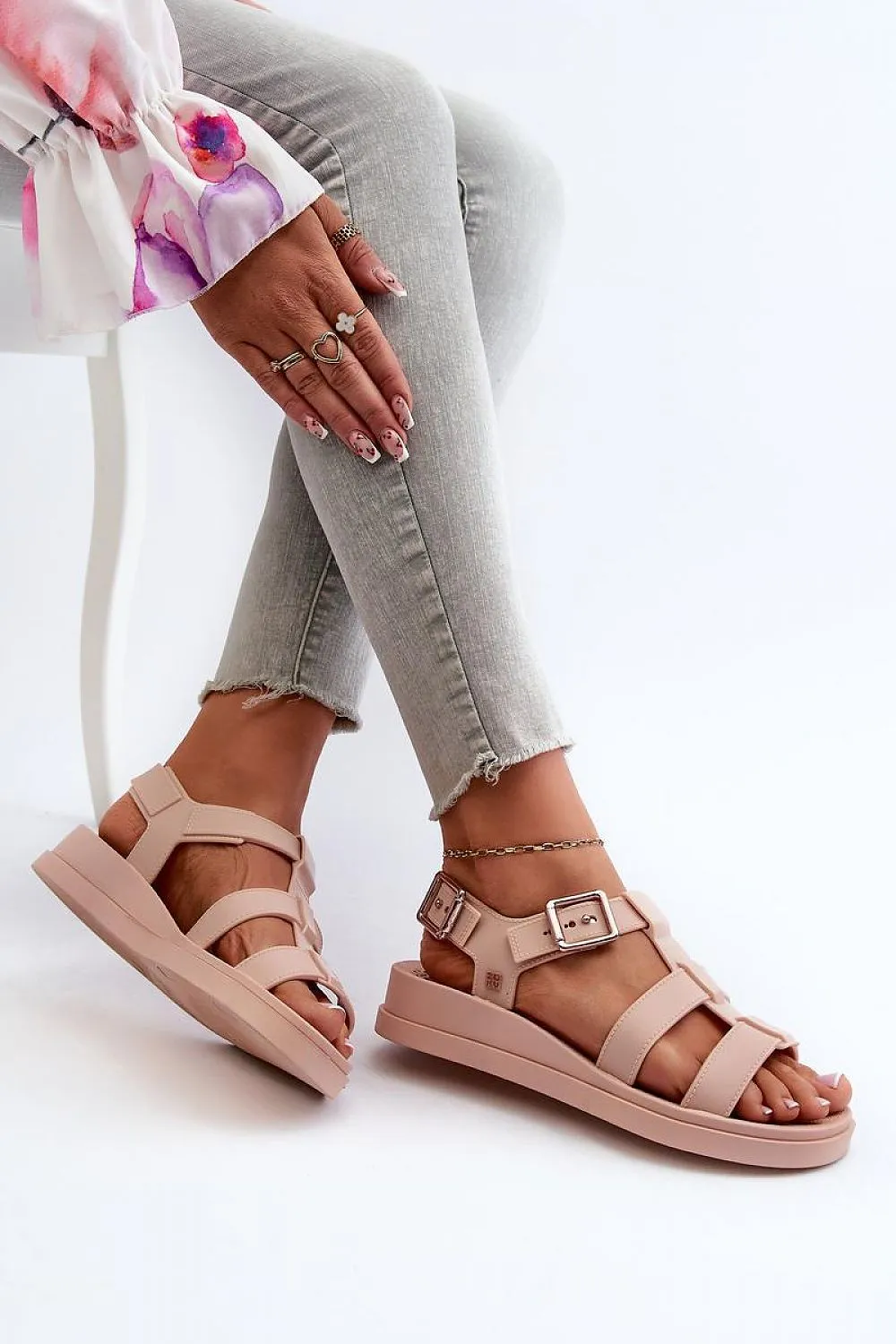 TEEK - Double Buckle Sandals