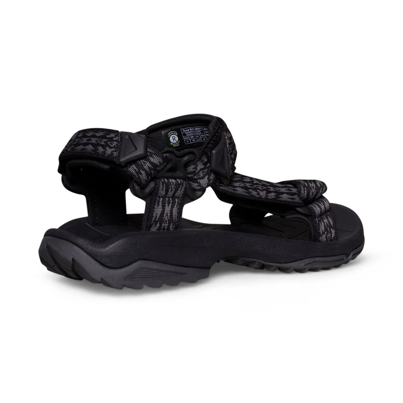 TEVA Terra Fi Lite Rambler Black Sandals - Men's