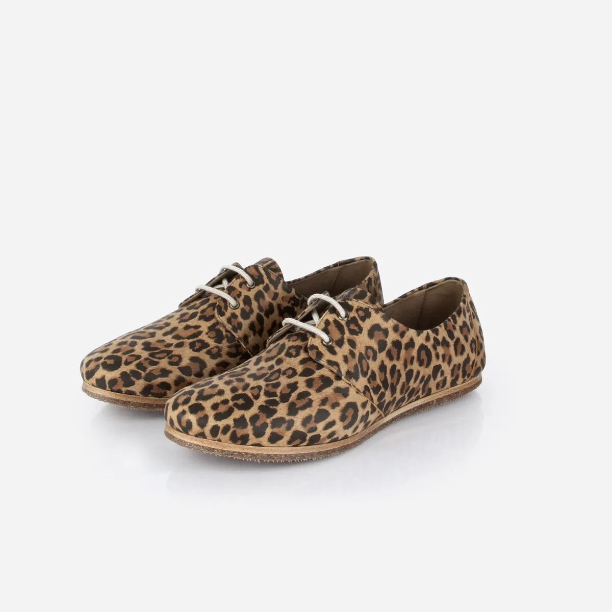 The Eyelet Oxford 2.0 Leopard Nubuck