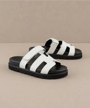 The Nice White Bold Sandal