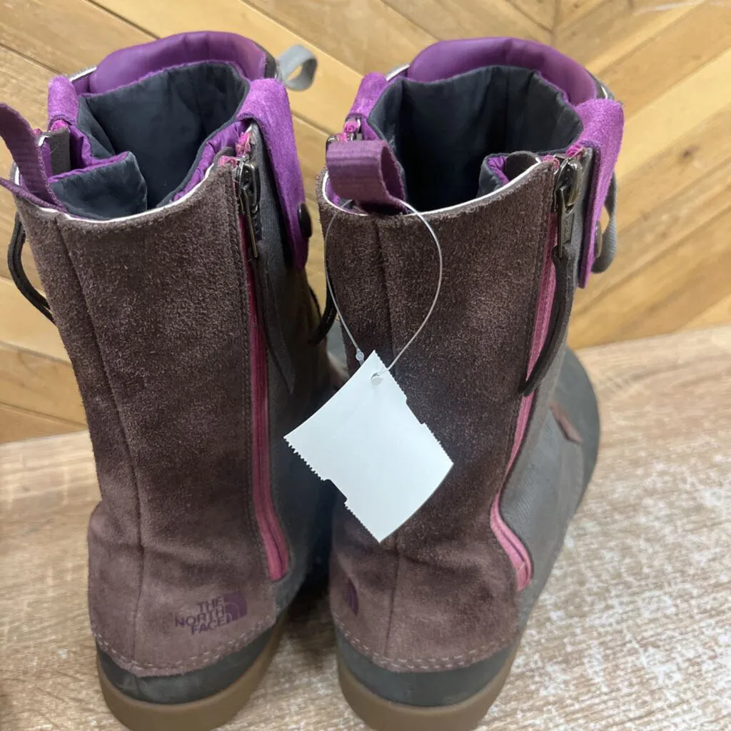 The North Face - Women's Adapta Dual-Climate Boots: Brown/Purple-women-8