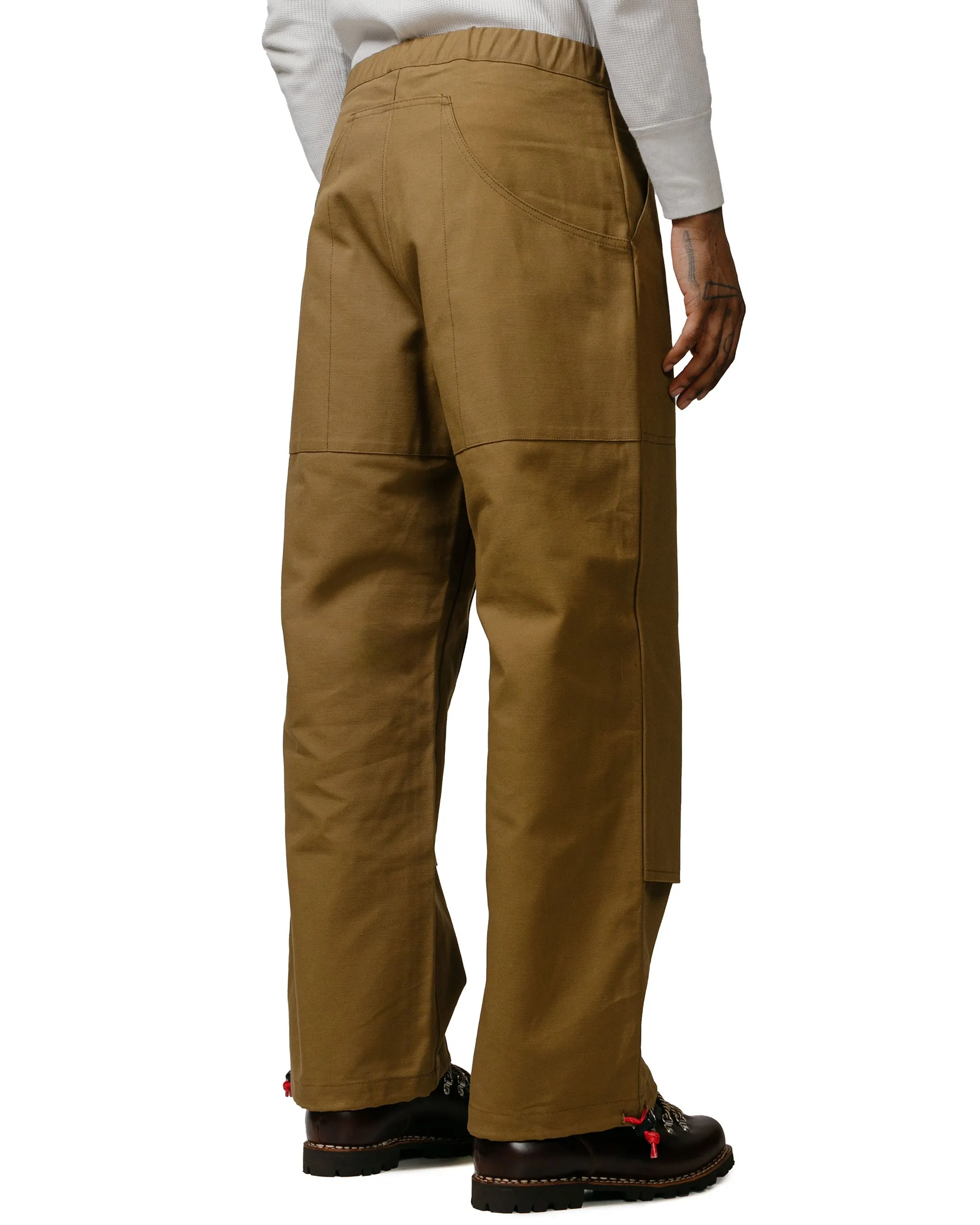 The Real McCoy's MP23104 Cotton Duck Climber's Pants Brown