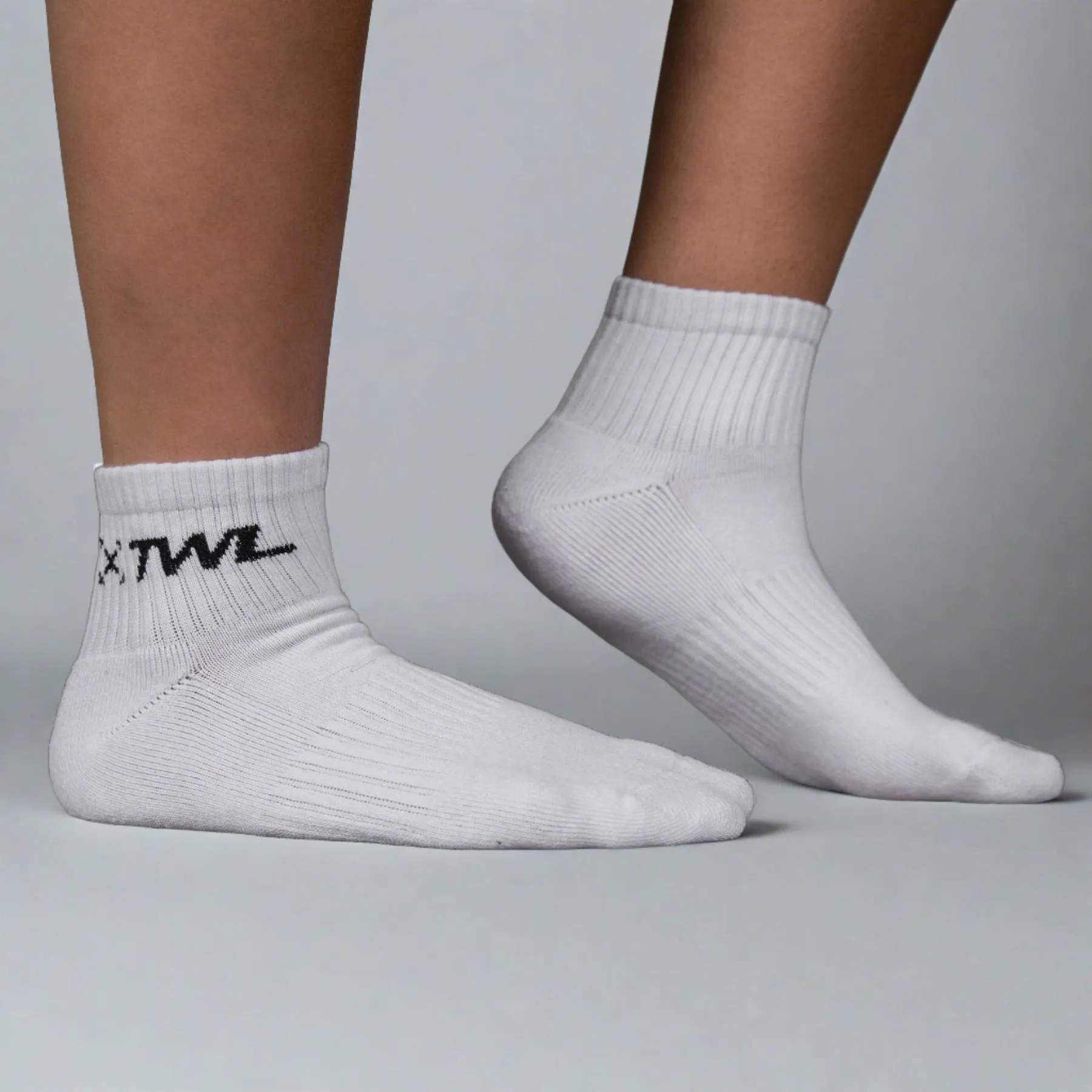 TWL - EVERYDAY ANKLE SOCKS - 3PK - BLACK/WHITE/CHARCOAL MARL