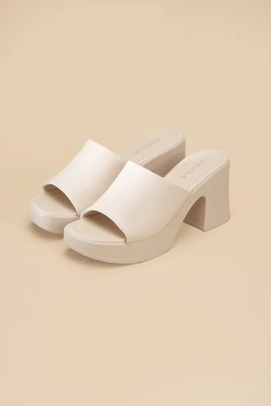 TYPO SLIDE MULES