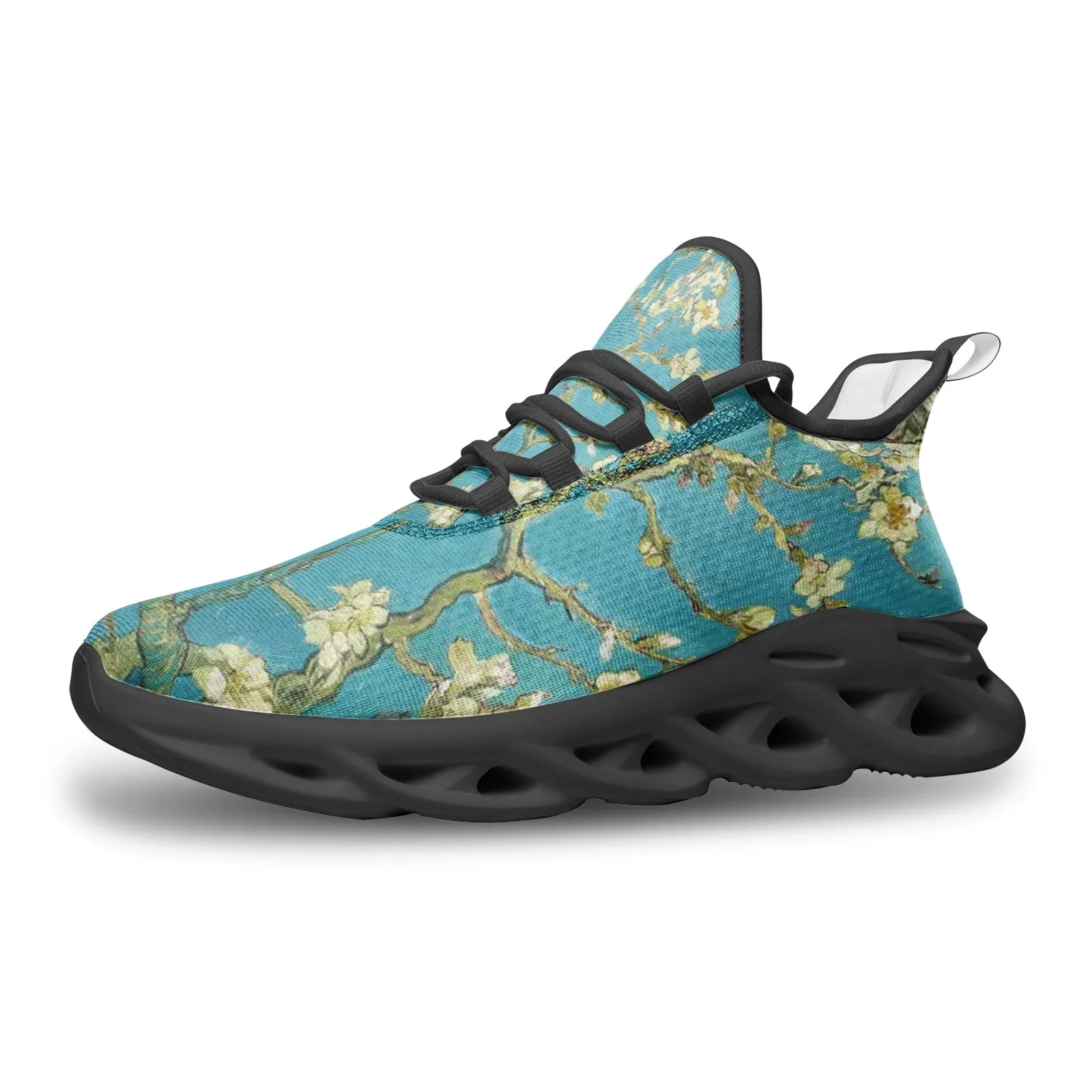 Van Gogh Almond Blossoms Unisex Bounce Mesh Knit Sneakers