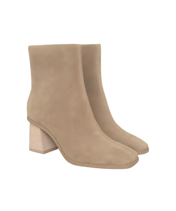 Vera - Square Toe Ankle Boots