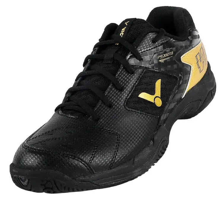 Victor P9200TD-CX Court Shoe Black/Gold Wide