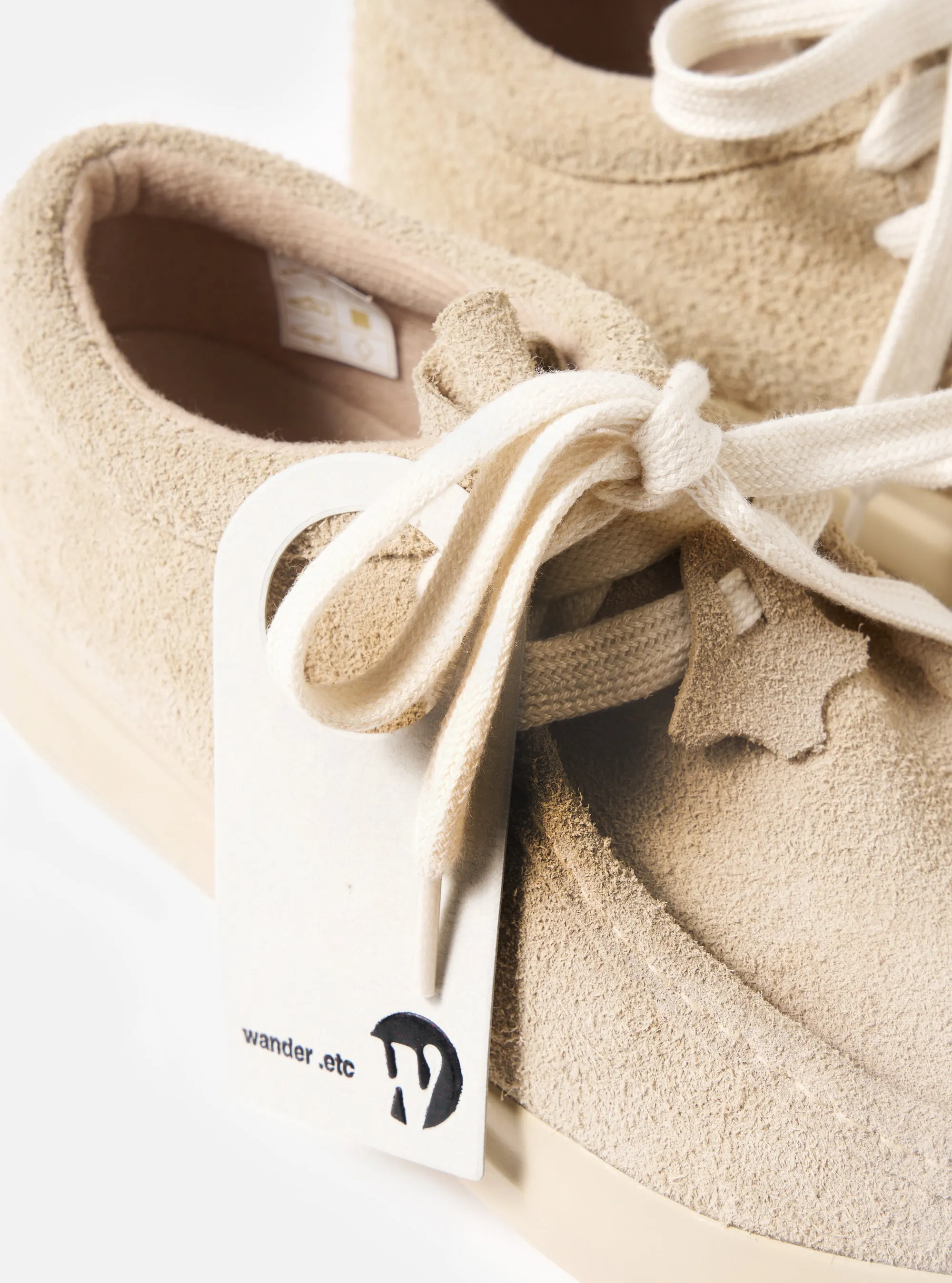 Wander FD/08 in Khaki Hairy Suede