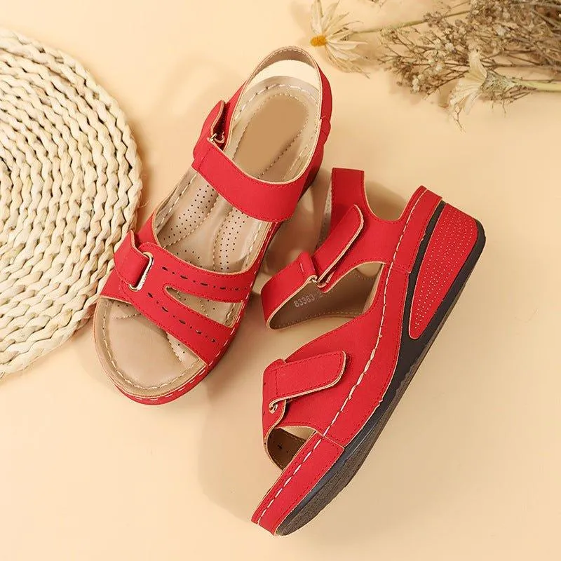 Wedge Heel Soft Thick Bottom Sandals