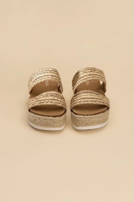 West Espadrille Slides