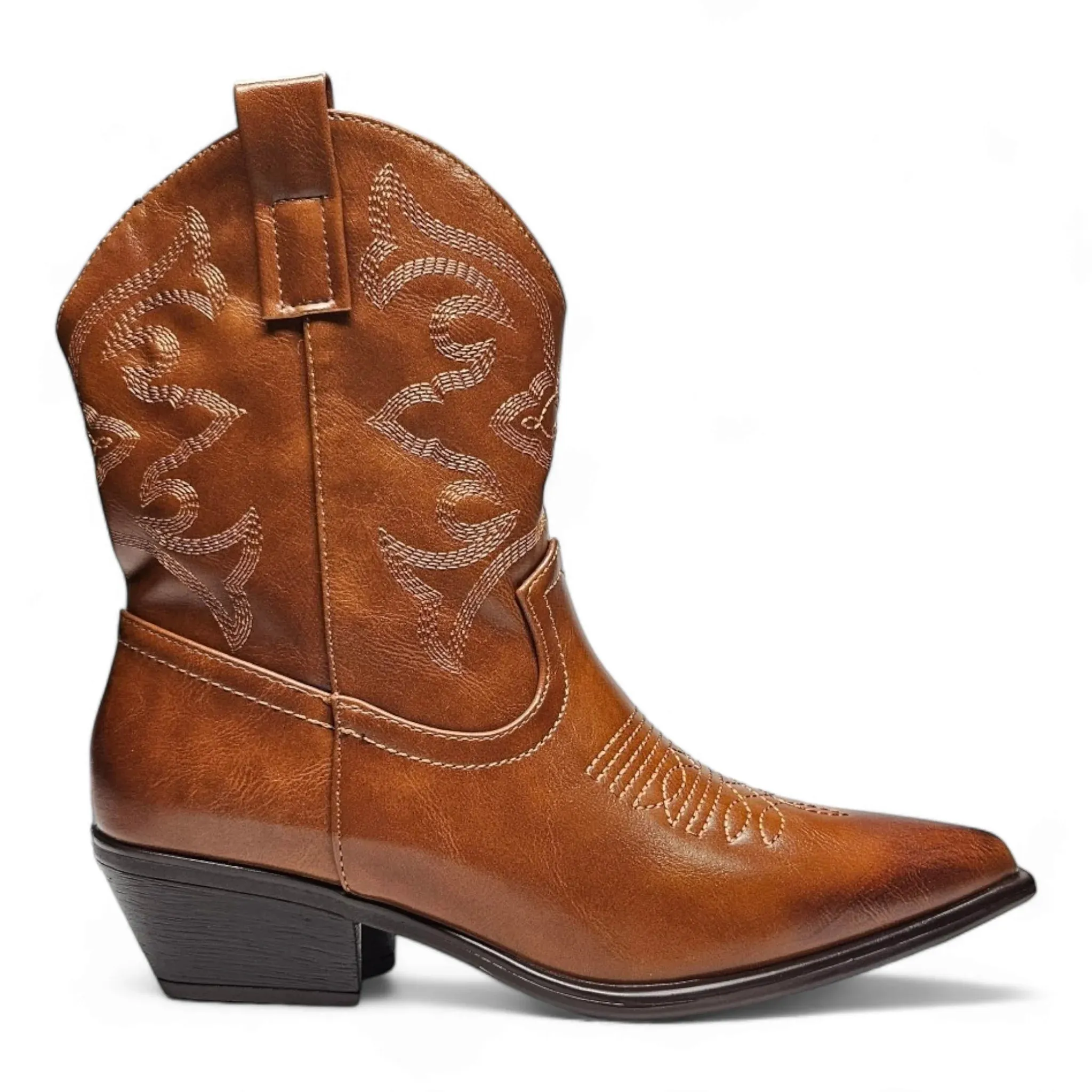 Willa Pointed Cowgirl Bootie