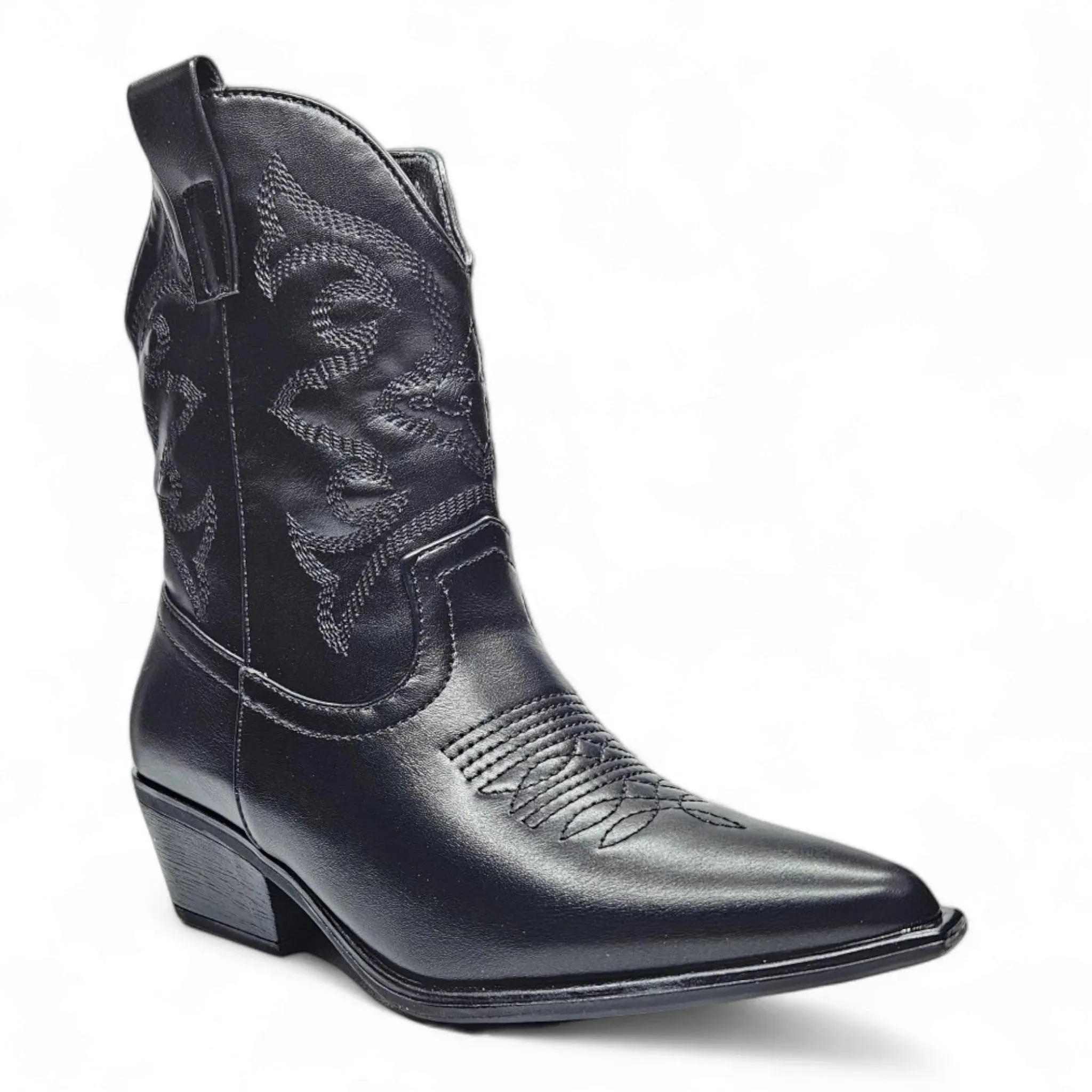 Willa Pointed Cowgirl Bootie