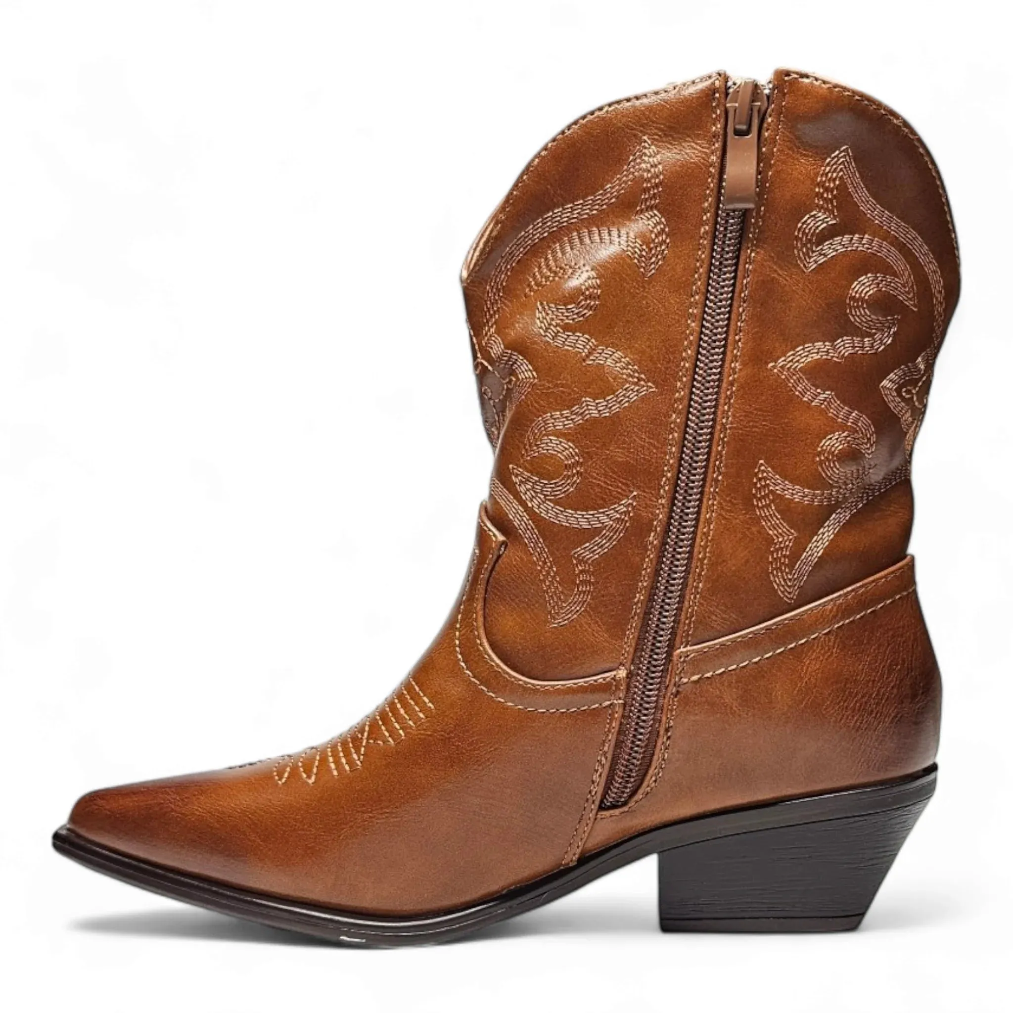 Willa Pointed Cowgirl Bootie