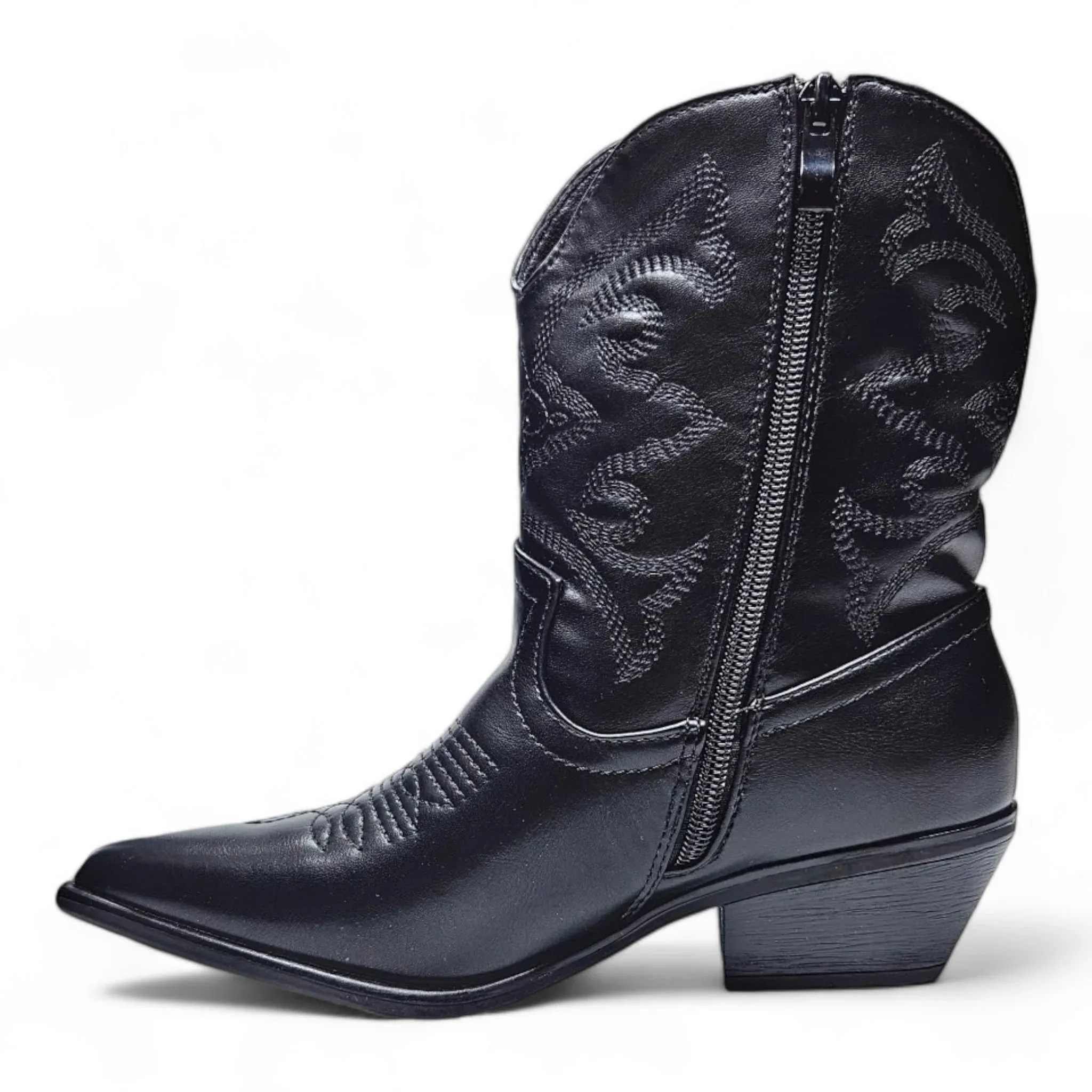 Willa Pointed Cowgirl Bootie