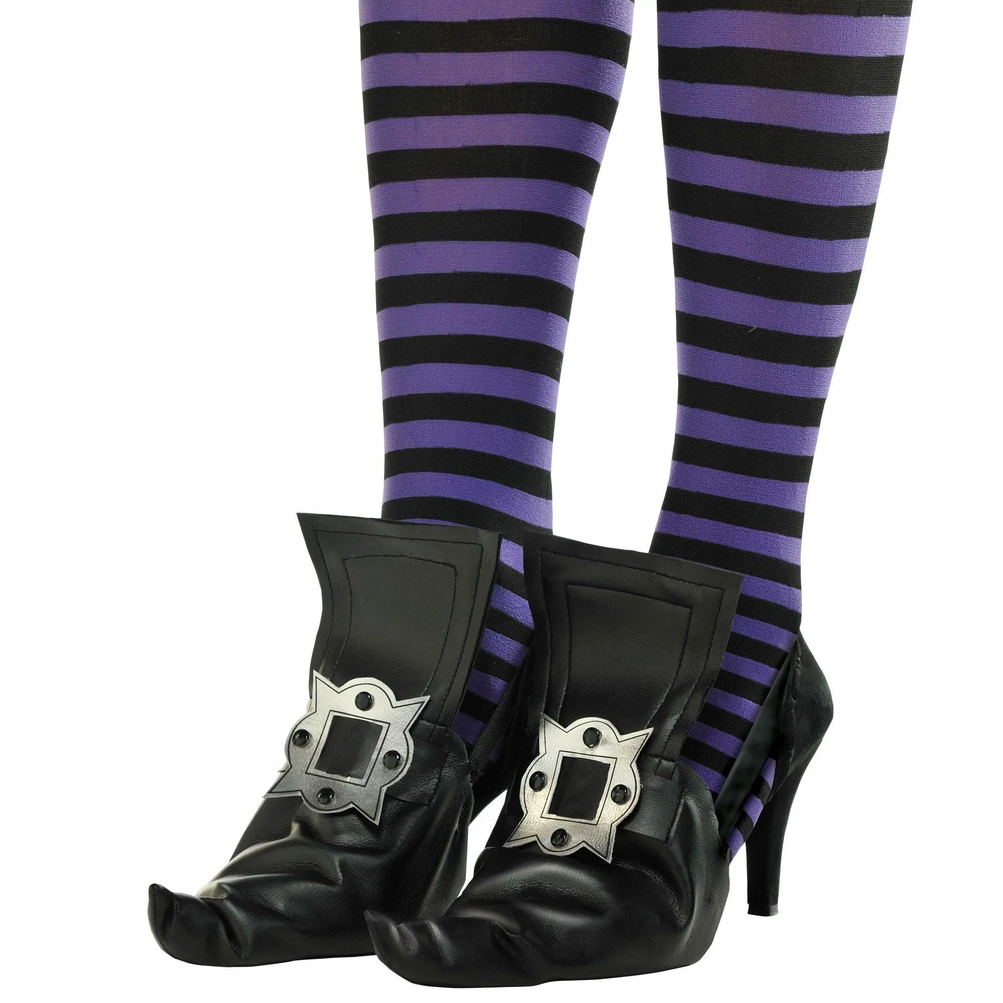 Witch Shoes with Buckle Shoe Covers