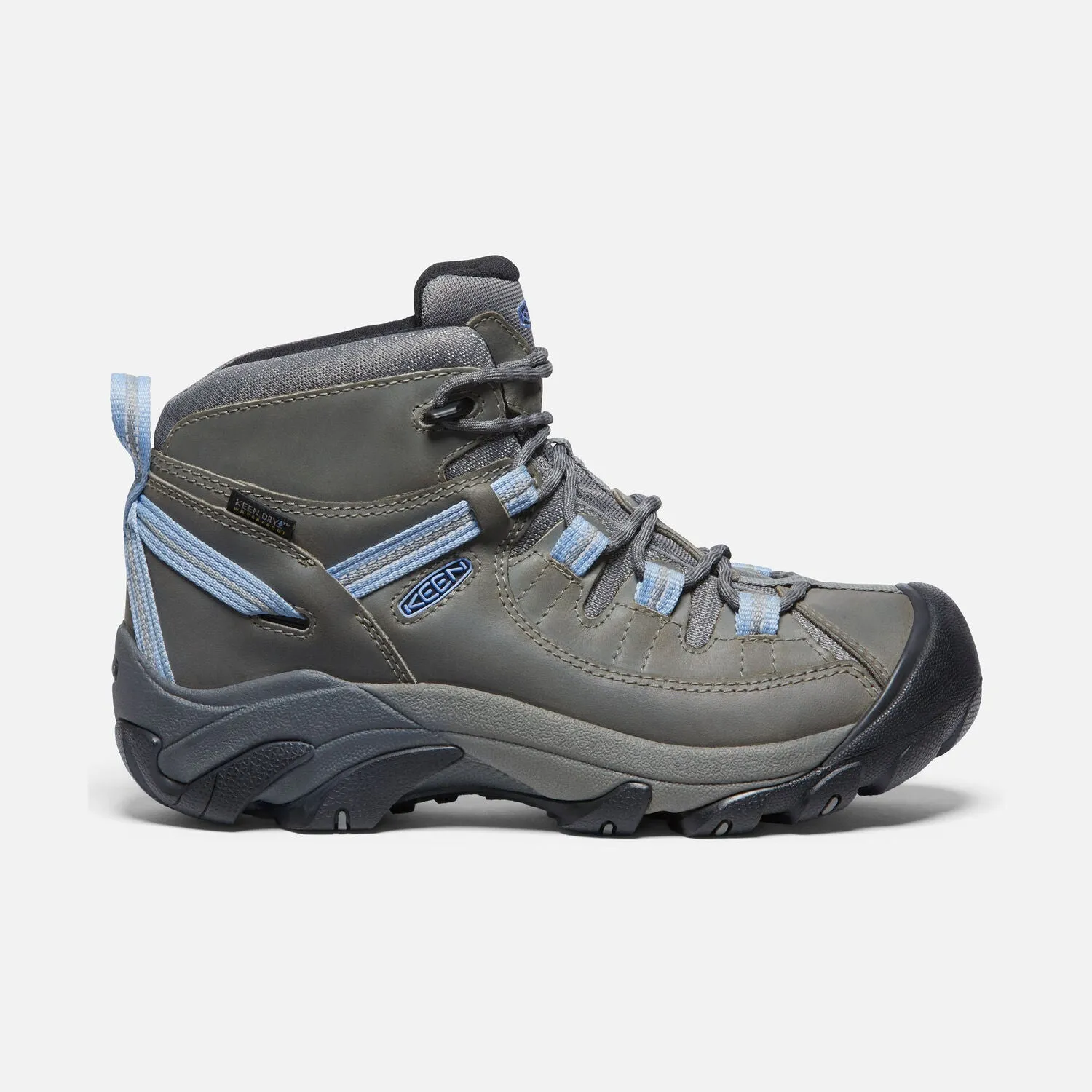 Women's Keen Targhee II Mid Waterproof Color: Steel Grey/Hydrangea