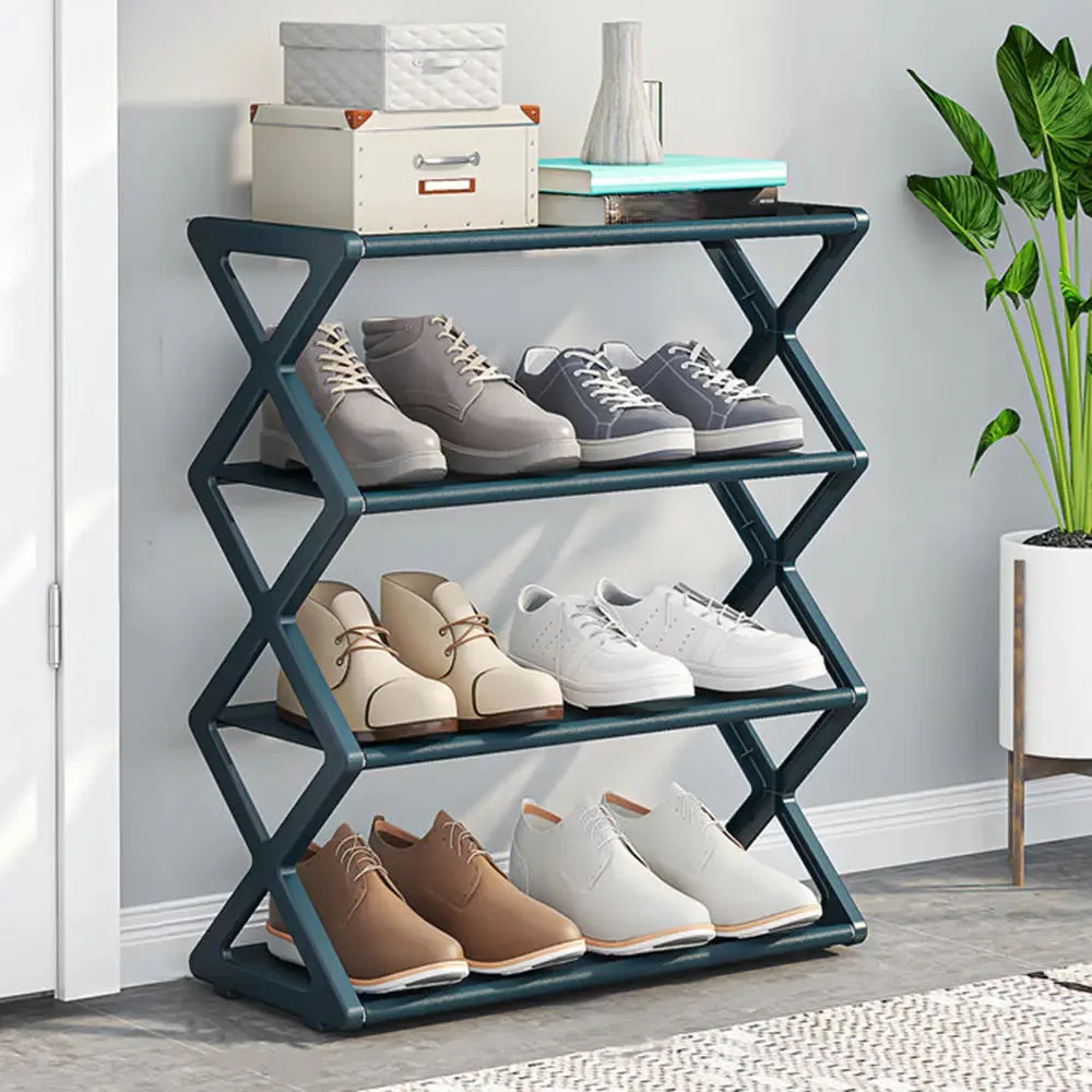 X-Shaped Shoes Rack Storage Organize Stand Shelf*