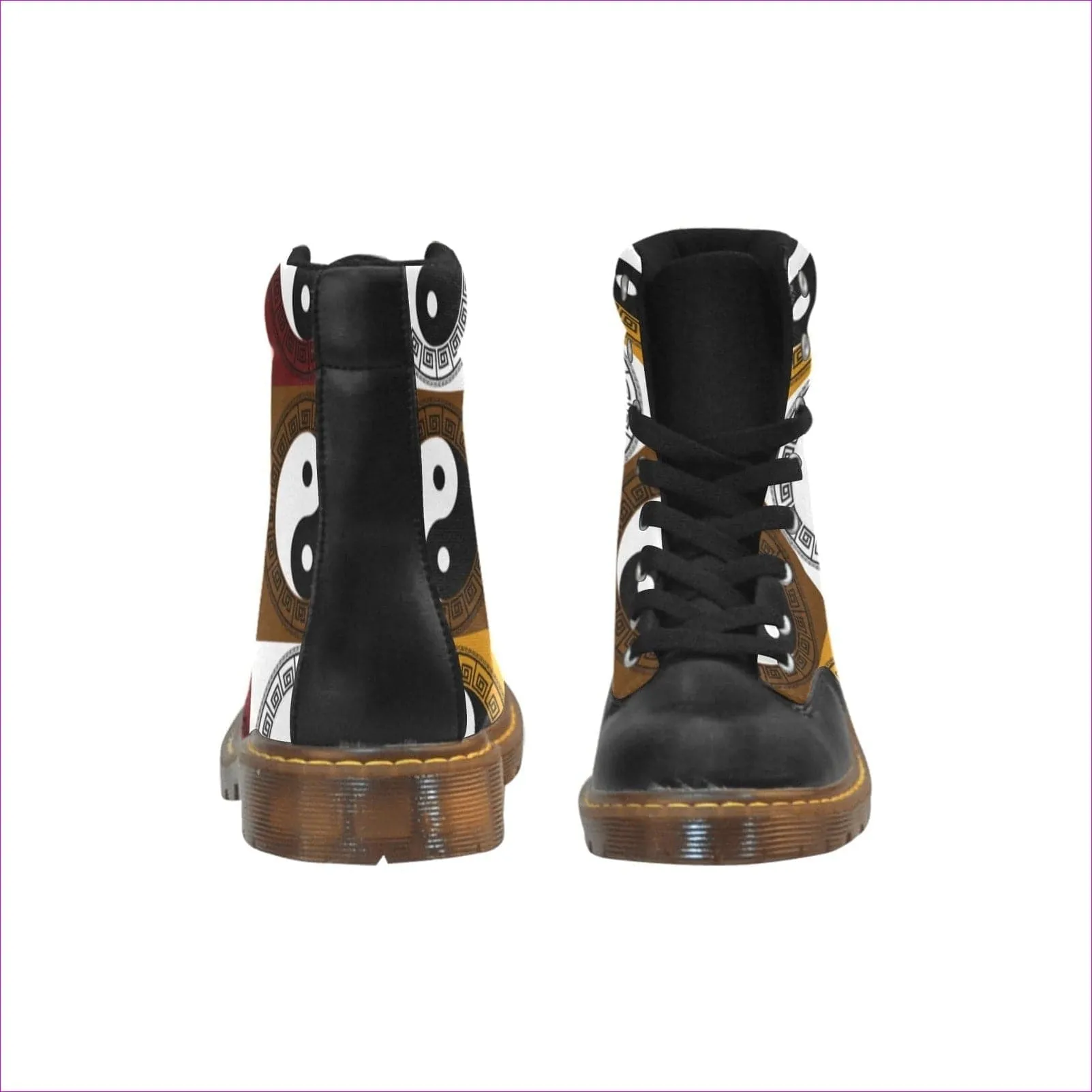 Yin & Yang Men's Round Toe Boot